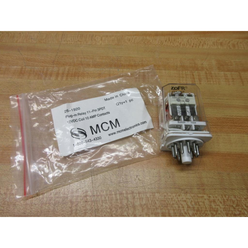 ZOFR JQX-10F3Z012V DC MCM Relay JQX-10F
