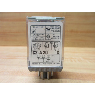 Releco C2-A20X240V AC Turck Relay C2-A20X - Used