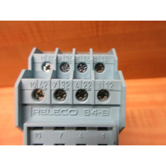 Releco S4-B Turck Relay Socket S4B - New No Box