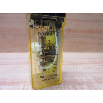 IDEC RR2KP-U-DC12V Relay RR2KP-U-12V DC - New No Box