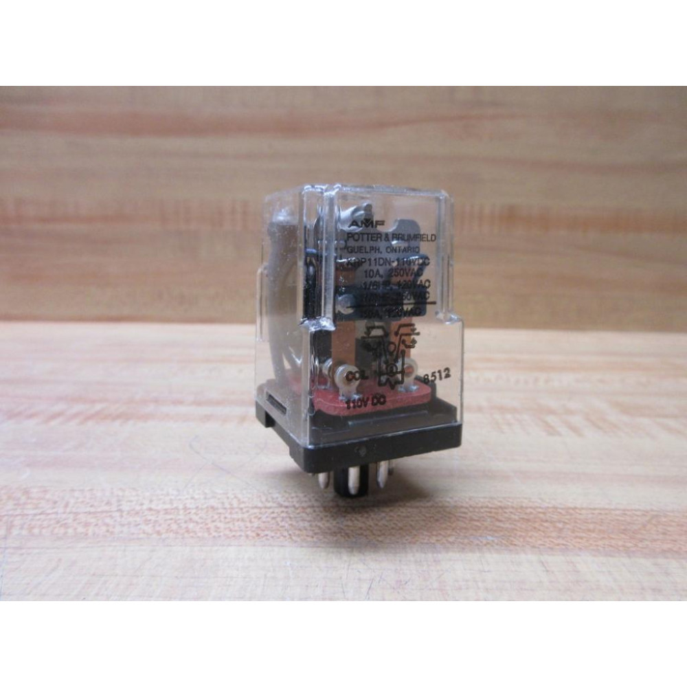Potter & Brumfield KRP11DN-110V DC Relay KRP11DN-110VDC - New No Box