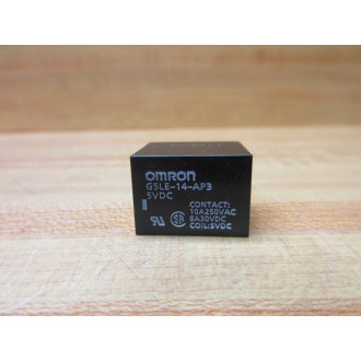 Omron G5LE-14-AP3-5V DC Relay G5LE-14-AP3 - New No Box