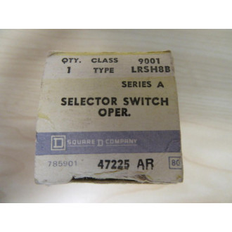 Square D 9001 LRSH8B Selector Switch