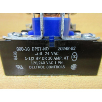 Deltrol Controls 20248-82-24VAC Relay 900-1C