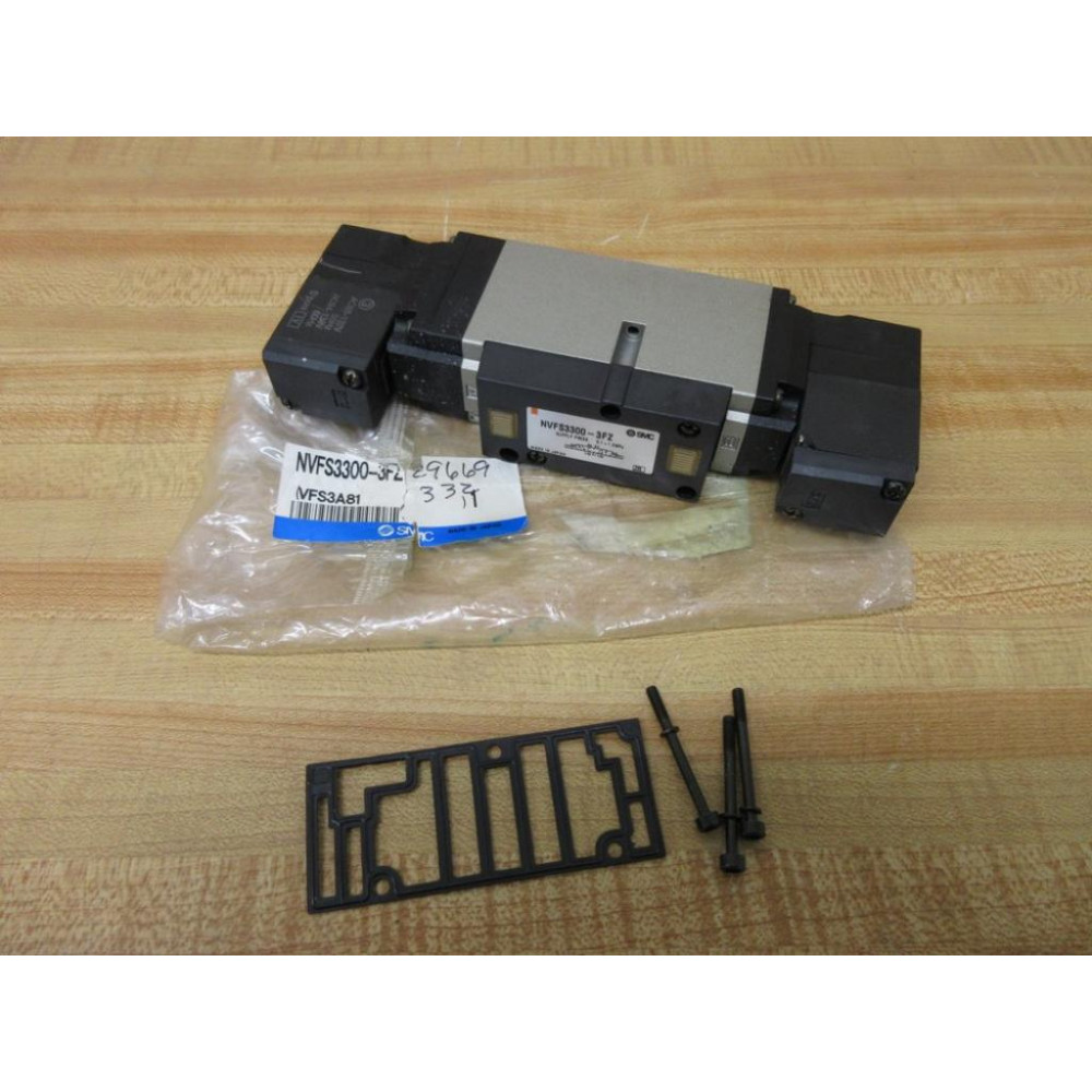 SMC NVFS3300-3FZ Solenoid Valve NVFS33003FZ Chipped Corner