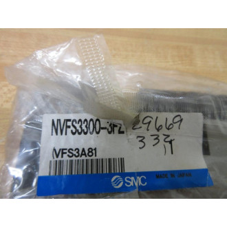 SMC NVFS3300-3FZ Solenoid Valve NVFS33003FZ Chipped Corner