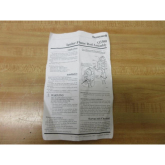 Armstrong Air Conditioning 40663-002 Honeywell Sensor & Electrode Q3300A 1009