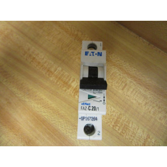 Eaton FAZ-C201-SP Circuit Breaker 20A 1P FAZC201SP (Pack of 2) - New No Box