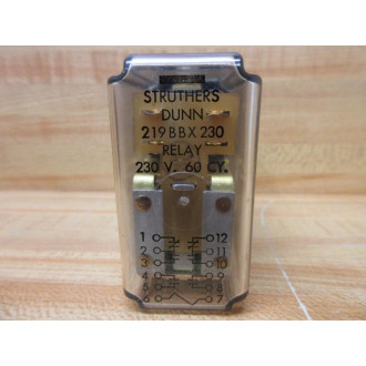 Struthers Dunn 219BBX230-230V Industrial Relay 219BBX230230V