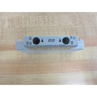 Allen Bradley 100-S Contact Block 100S Ser B - B10 - Used