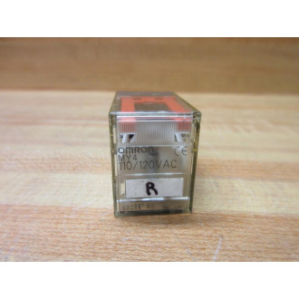 Omron MY4-110120V AC Relay MY4-110120VAC . - Used