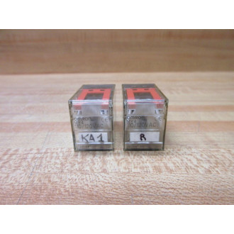 Omron MY4-110120V AC Relay MY4-110120VAC . - Used