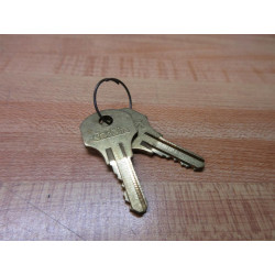 Cutler Hammer WEM-1 Eaton Replacement Key WEM1 (Pack of 2) - New No Box