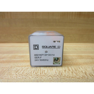 Square D 8501-KP13P14V14 Relay 8501KP13P14V14 Series F - Refurbished