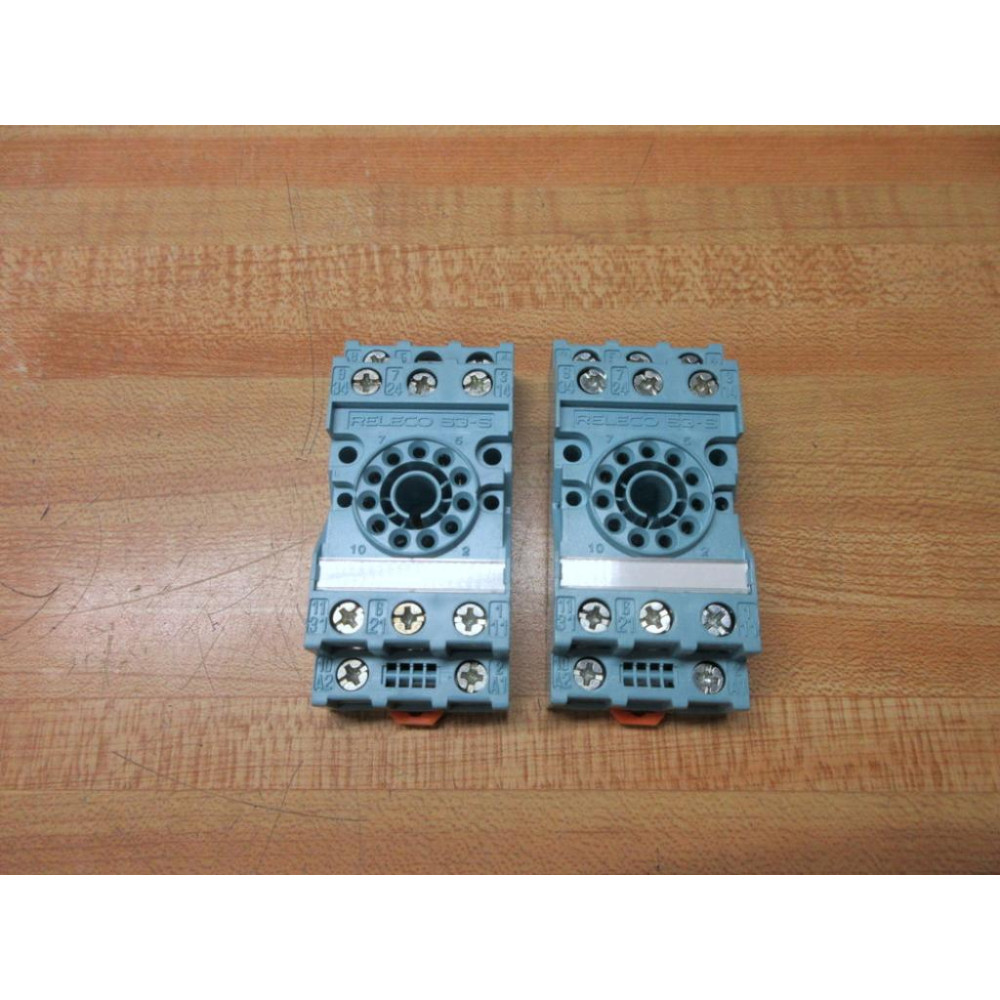 Releco S3-S Relay Socket S3S (Pack of 2) - Used