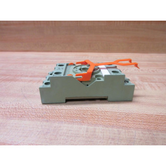 Releco S2-S Turck Relay Socket S2S Green WClip (Pack of 2) - Used