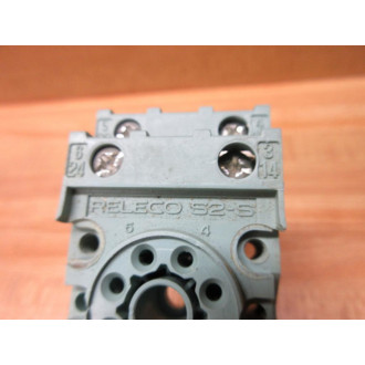 Releco S2-S Turck Relay Socket S2S (Pack of 2) - Used