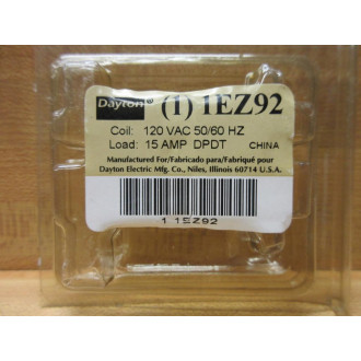 Dayton 1EZ92 Relay