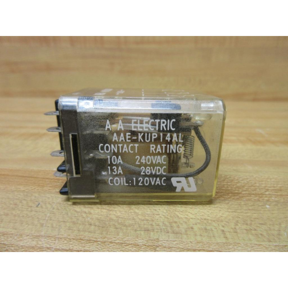 AA Electric AAE-KUP14AL-120VAC Relay AAEKUP14AL120VAC - Used