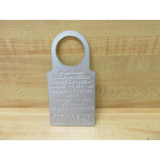 Nelson-Jameson 5-M Strahman Steam Poppet MU500POPTCOMPLETE0001