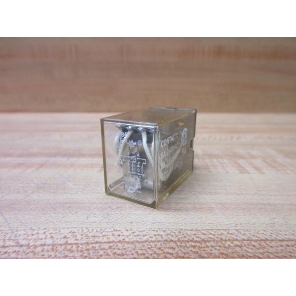 Omron MY4E-UA-G-24V AC Relay MY4E-UA-G-24VAC - New No Box