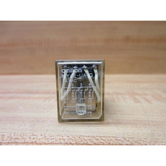 Omron MY4E-UA-G-24V AC Relay MY4E-UA-G-24VAC - New No Box