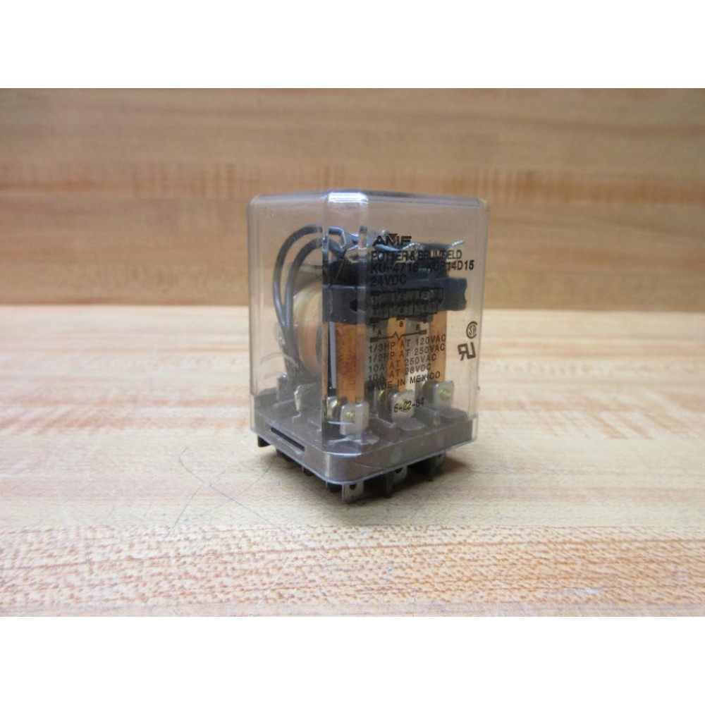 Potter & Brumfield KU-4718 AMF Relay KUP14D15-24V DC - Used