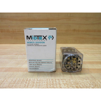MidtexAEMCO 155-93T200-120V AC Relay 155-93T200-120VAC