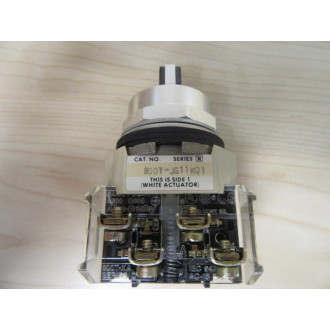 Allen Bradley 800T-JG11KQ1 Selector Switch 800TJG11KQ1 800T-JG11KQ1B