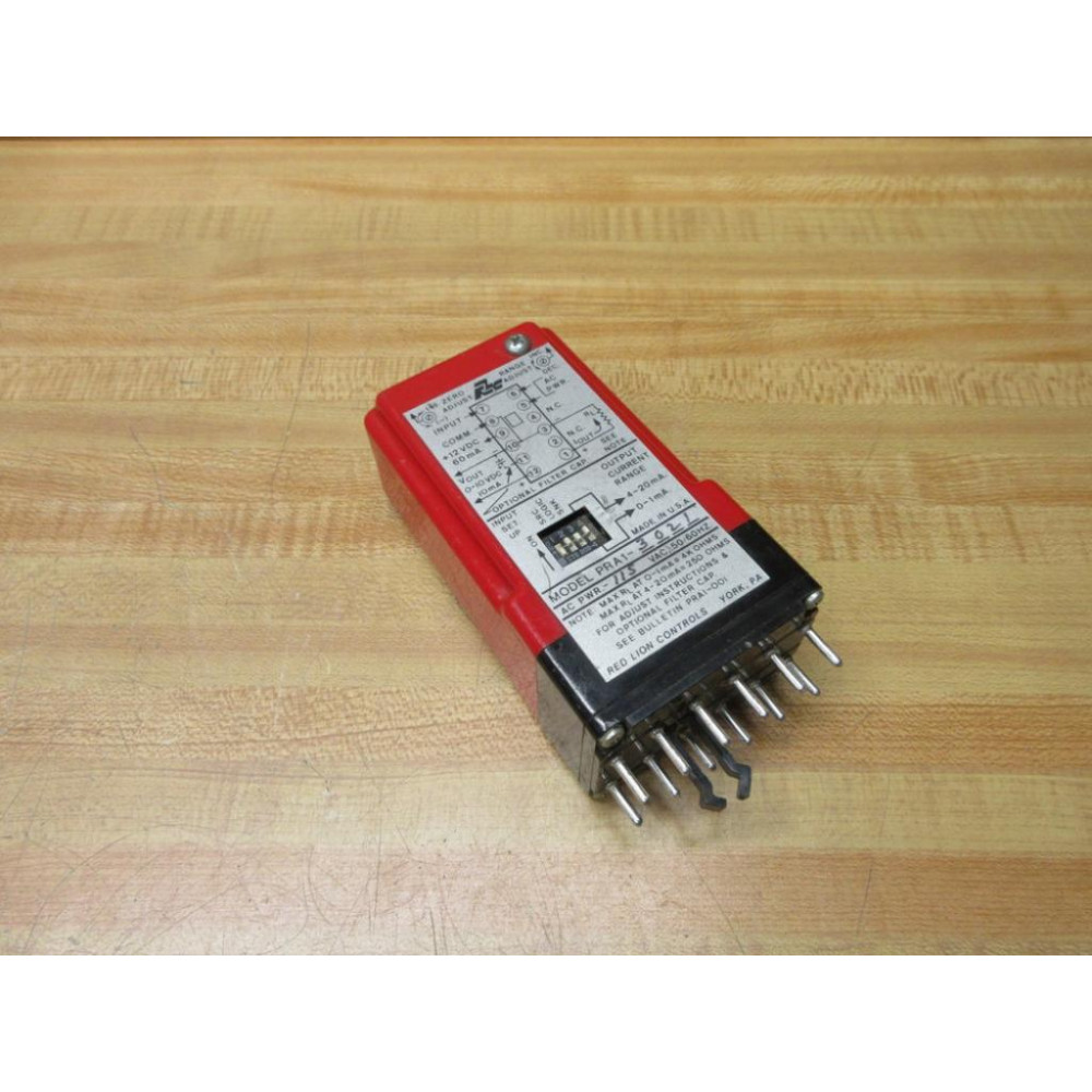 Red Lion Controls PRA1-3021 PRA13021 Converter - Used