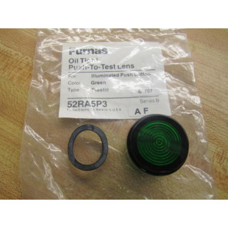 Furnas 52RA5P3 Pilot Light Lens Green (Pack of 2)