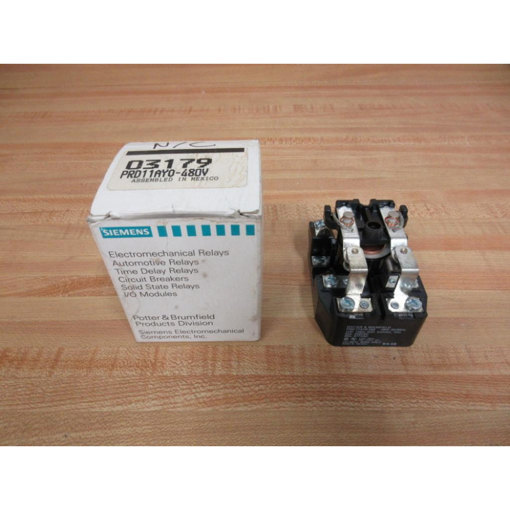Siemens PRD11AYO-480 Relay PRD11AY0-480