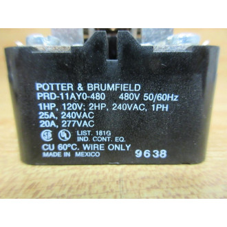 Siemens PRD11AYO-480 Relay PRD11AY0-480