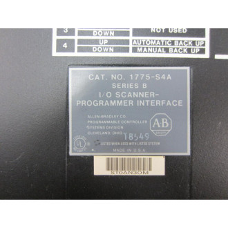 Allen Bradley 1775-S4A Scanner Interface 1775S4A - Used