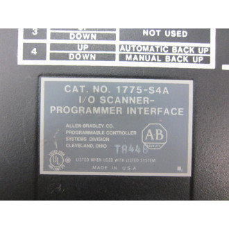 Allen Bradley 1775-S4A Scanner Interface 1775S4A - Used