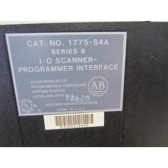 Allen Bradley 1775-S4A Scanner Interface 1775S4A - Used