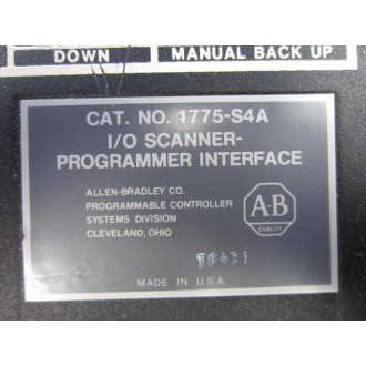 Allen Bradley 1775-S4A Scanner Interface 1775S4A - Used