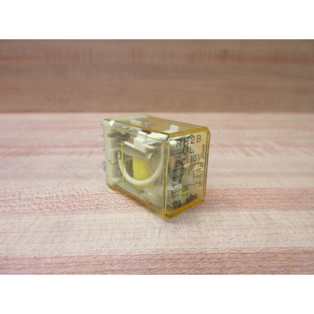 IDEC RH2B-UL-110V DC Relay RH2B-UL-DC110V - New No Box