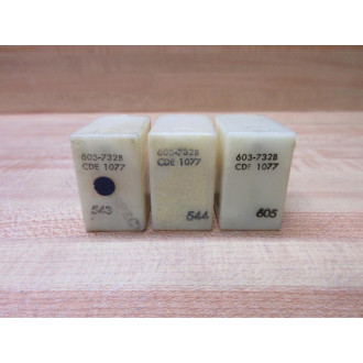 Cornell Dubilier 603-732B CDE Relay 1077 - Used