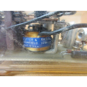 Potter & Brumfield KA-3327 Elgin Electronics Relay 109P134 - Used