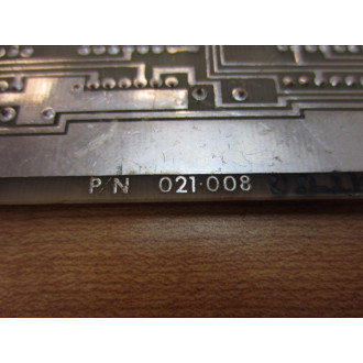 Nova 021-008 PC Board 021008 - Used