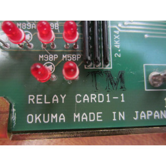 Okuma E4809-770-033-1 Relay Card  E48097700331 - Used