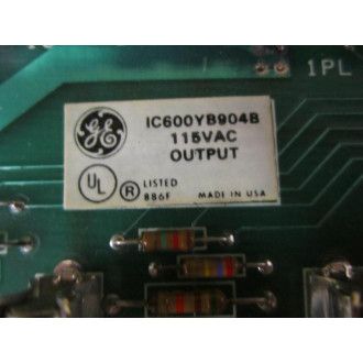 GEFanuc IC600YB904B Output Board - Used
