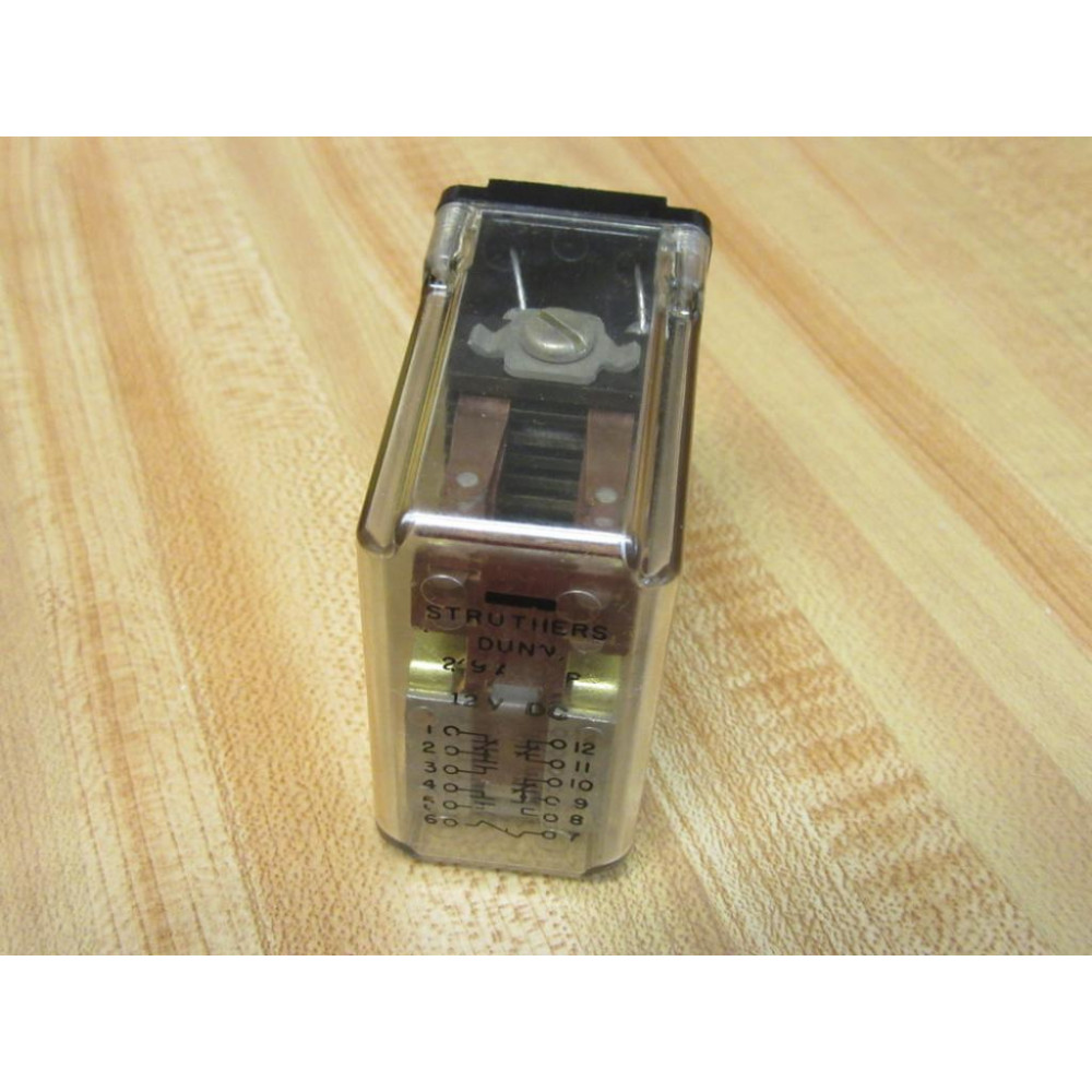 Struthers-Dunn 219BBXP Relay 12 VDC Coil - Used