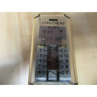 Struthers-Dunn 219BBXP Relay 12 VDC Coil - Used