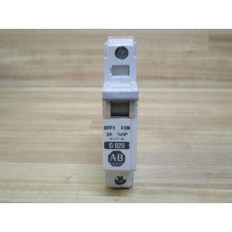 Allen Bradley 1492-CB1G020 Circuit Breaker 1492CB1G020 2A Ser. C - Used