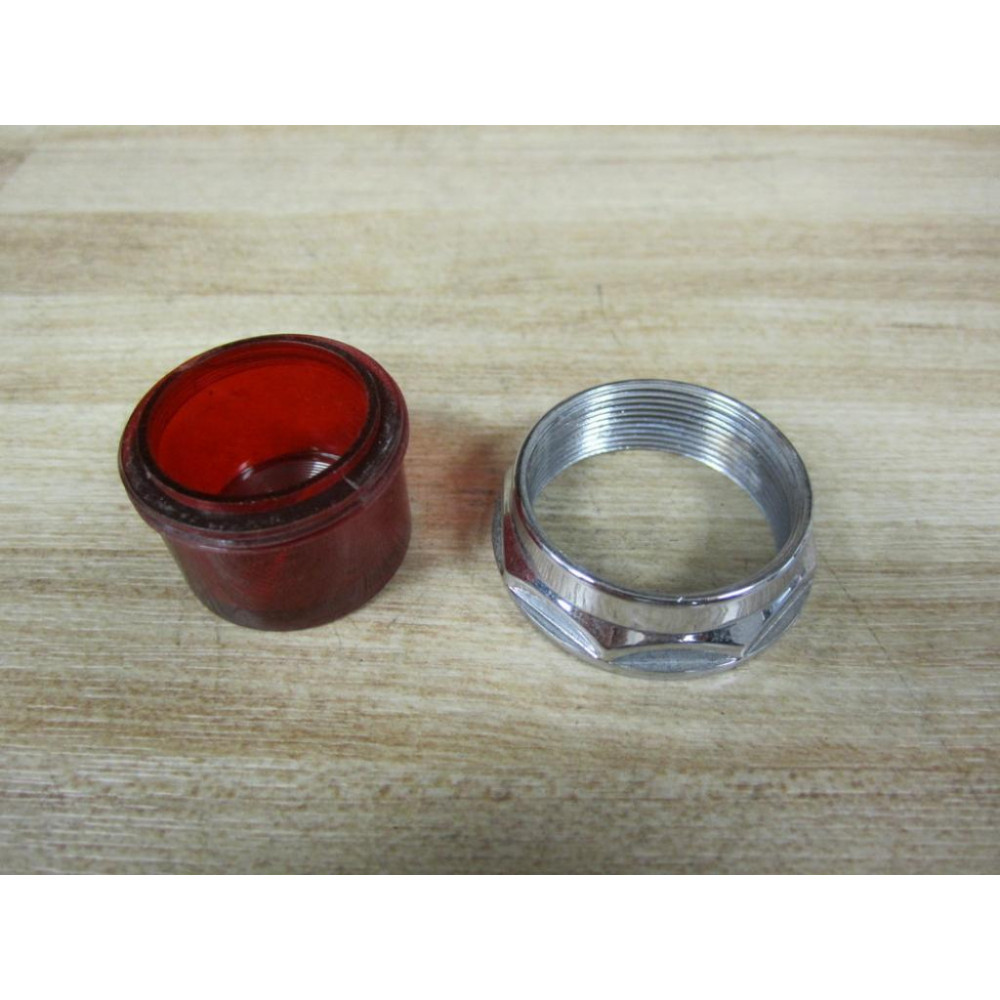Furnas Siemens 52RA4P2 Red Lens WO Gasket - Used