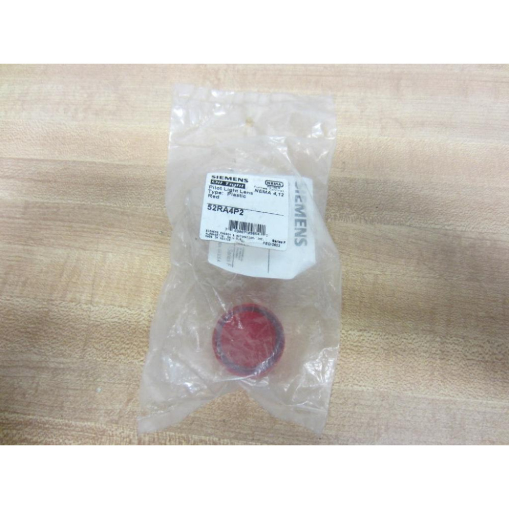 Furnas Siemens 52RA4P2 Red Lens