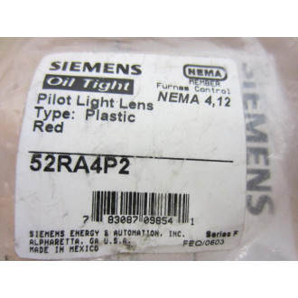 Furnas Siemens 52RA4P2 Red Lens