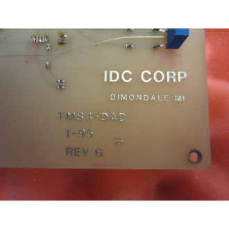 IDC TM84-DAD TM84DAD Display Board - Used